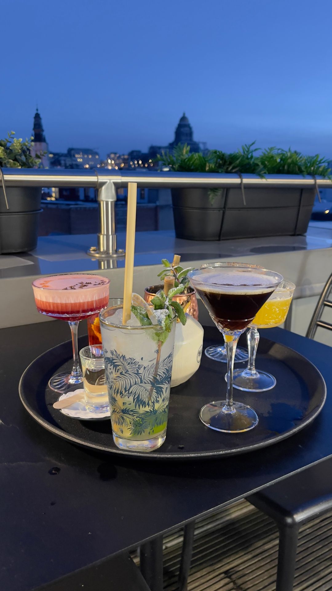 Cocktail with a view